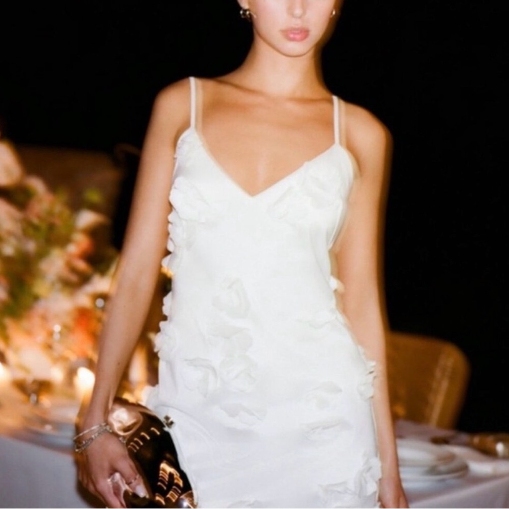 Abercrombie & Fitch White Floral Dress
